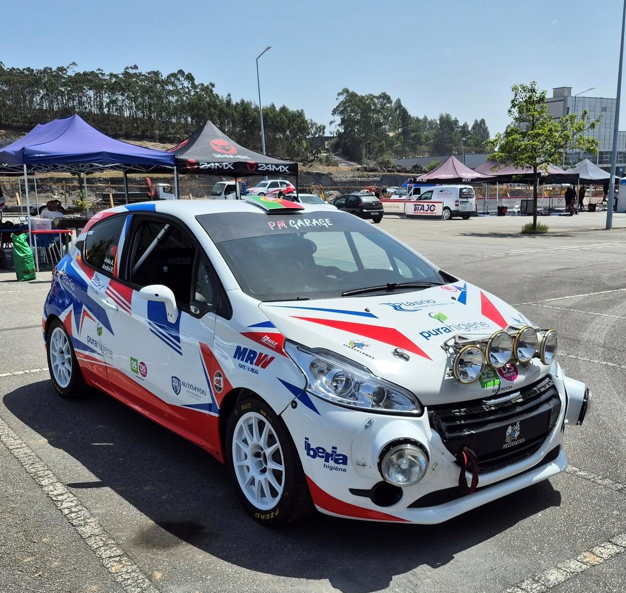 André Ribeiro / João Alves em Peugeot 208 VTI