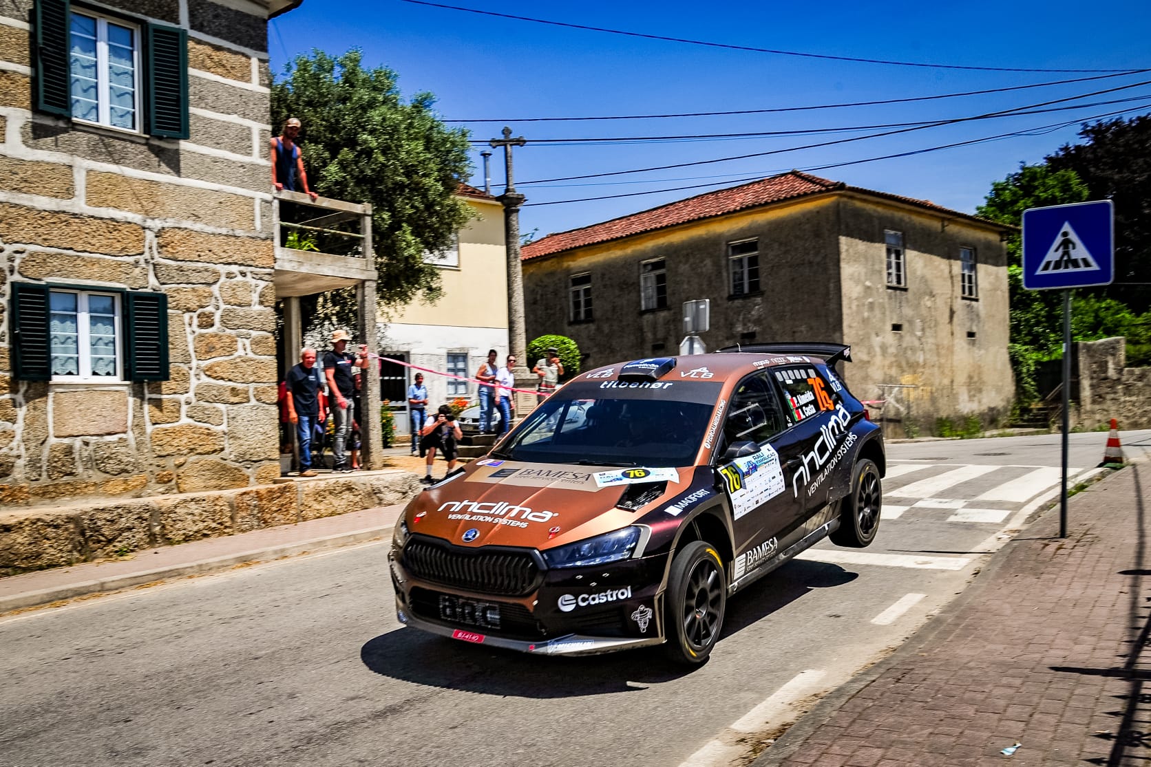 Pedro Almeida / António Costa em Skoda Fabia RS Rally2